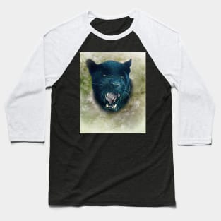 Black jaguar Baseball T-Shirt